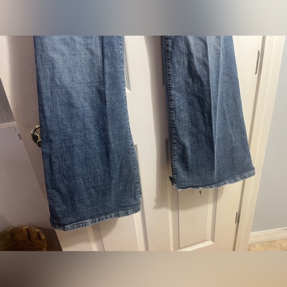 Vintage Y2K early 2000s plus size YEE YEE flare TRUCK JEANS size 17 READ - Picture 4 of 10